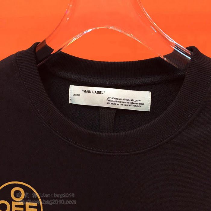 OffWhite男裝 19-20FW新款 最高品質 off男士圓領男衛衣 男士秋季新款單品  tzy2334